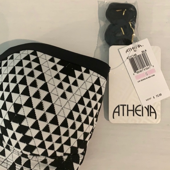 NWT Athena Mystique Underwire Mid-Kini Bikini Top - Picture 4 of 6